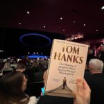 Tom Fletcher Instagram - What an amazing night. An evening with the one and only @tomhanks, an incredible early Christmas present from my wife (nailed it!🎁). So interesting hearing him speak about his films, acting, and his new book. To make what was already destined to be a brilliant night even better, it was hosted by another absolute legend - hannah_waddingham. I mean, it doesn’t get better than that. Thanks @mrsgifletcher X