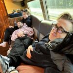 Tom Fletcher Instagram - Cosying up for a 7 hour journey 🚌