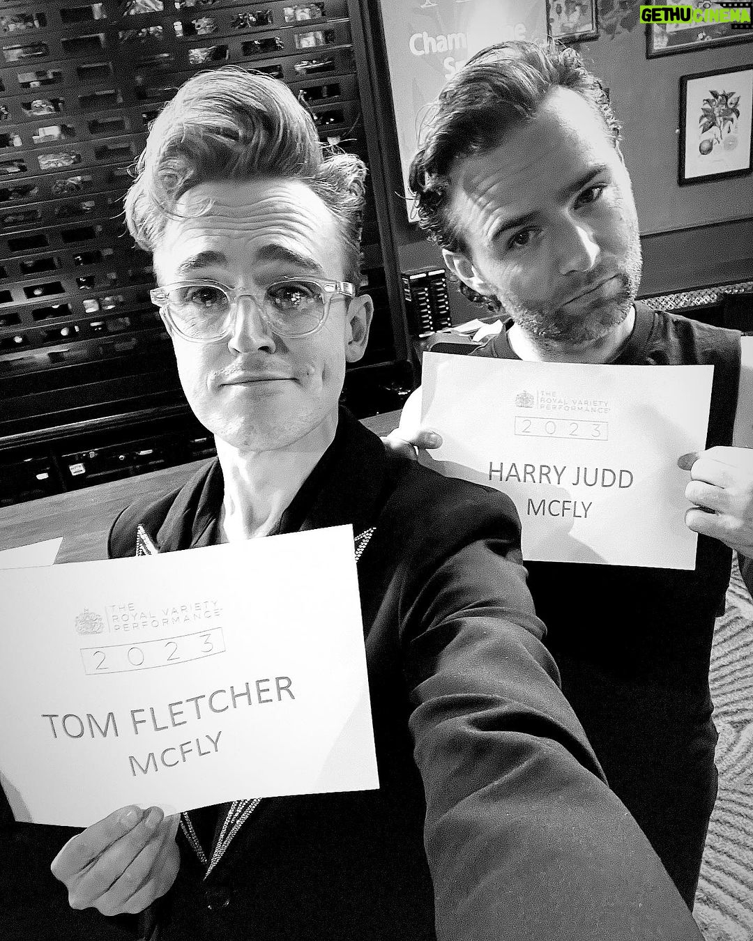 Tom Fletcher Instagram - A few shots from @idougahole’s birthday party at the Royal Albert Hall.