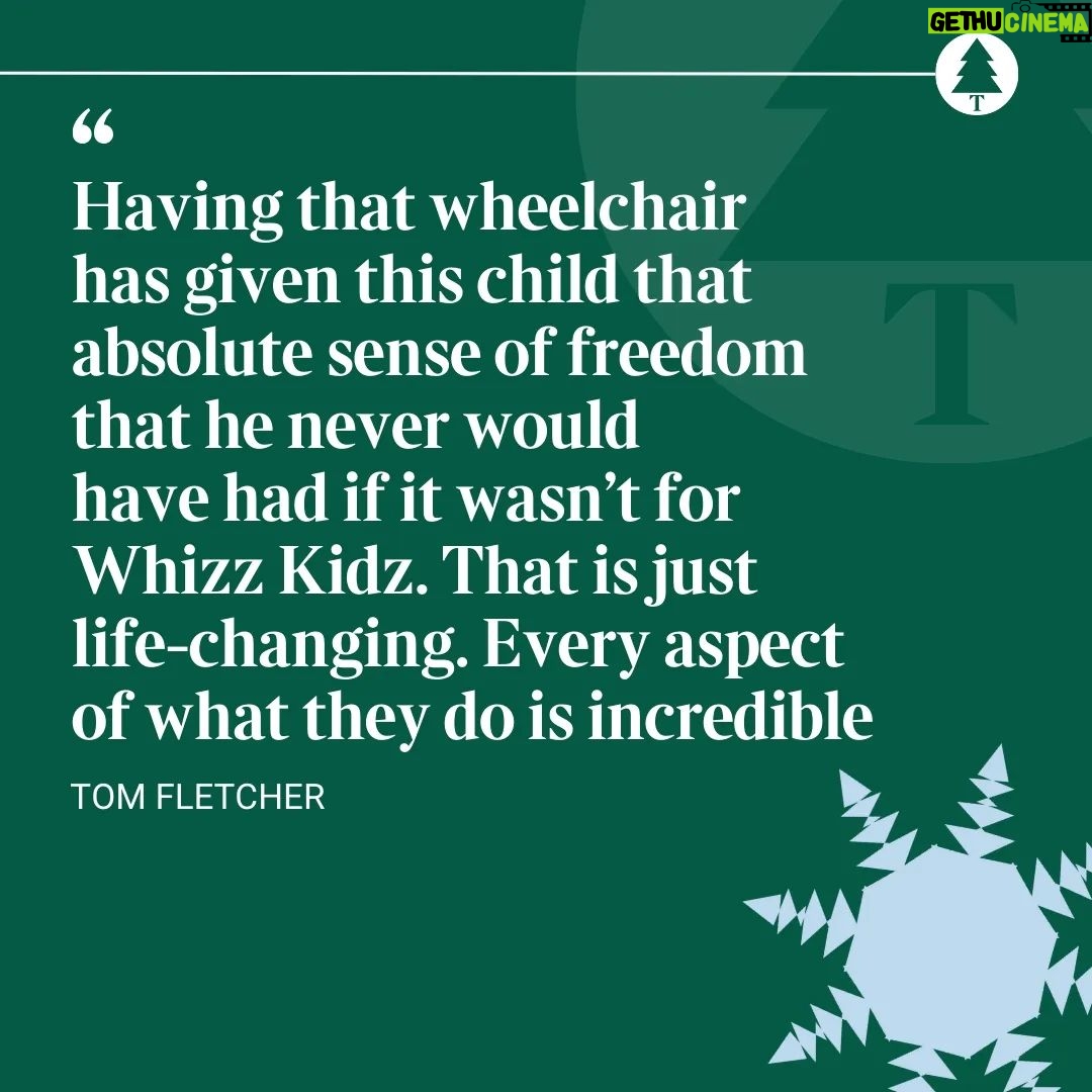 Tom Fletcher Instagram - Once upon a time, Tom Fletcher awoke with a vision of a blue dinosaur, pulling a young boy in a wheelchair through the sky, like a reindeer pulling Santa’s sleigh. He had wanted to write a children’s book, and this image turned out to be the perfect starting point. There was just one problem: Fletcher had no idea what it was like to be a disabled child, and did not know anyone who used a wheelchair. Fletcher turned to Whizz Kidz, the UK’s leading charity for disabled young people, for help. Almost a decade later, he is a patron for Whizz Kidz, and, last month, published the sixth instalment of the books, A Christmasaurus Carol. 🔓 This story is free to read The Times and The Sunday Times are joining forces and urging readers to dig deep for three charities in this year’s Christmas appeal. Visit thetimes.co.uk/christmasappeal to donate and help Whizz Kids, Feeding Britain and Street Child to carry out their vital work 🔗 Click the link in our bio to read the full story