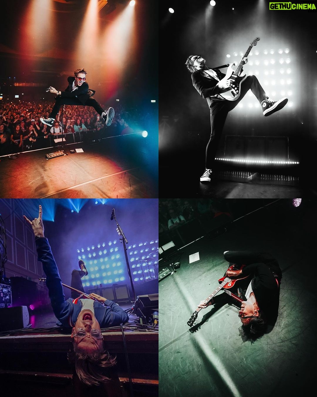 Tom Fletcher Instagram - The tour already feels like a million years ago. Thanks so much to everyone who came. After 20 years it’s amazing to still be here, doing what we do, so thanks to all our team who made it all possible - the drivers, caterers, techs, wardrobe, production, lighting, sound, merch team, management, agents, promoters, social team, photographers…and WAY more that I’m definitely forgetting. It takes a whopping great team to put on a tour and our team nailed it once again. Thanks to @lostaloneofficial for being the most kickass band to ever tour with us and even though @stevenbattelle is terrible at stage-Uno and, like me, can’t even down a pint when an arena is cheering him on, its been a pleasure sharing the stage with you. Big thanks to my gtr tech @nellyrocks for looking after me and having to listen to my questionable playing every night 🤘 Special shout out to our manager @rachydrake, @himynameisjameshill, @mattjmilton & @deansherwood AKA The Vegan Bandits - for an awesome month-long bus tour of the UK’s finest Yeti suppliers. To our special guests, soundcheck party gang, cowbell players and every single person who came to see us, thanks. All these photos are by the incredible @deansherwood and @federicaburellii! See you all next time.