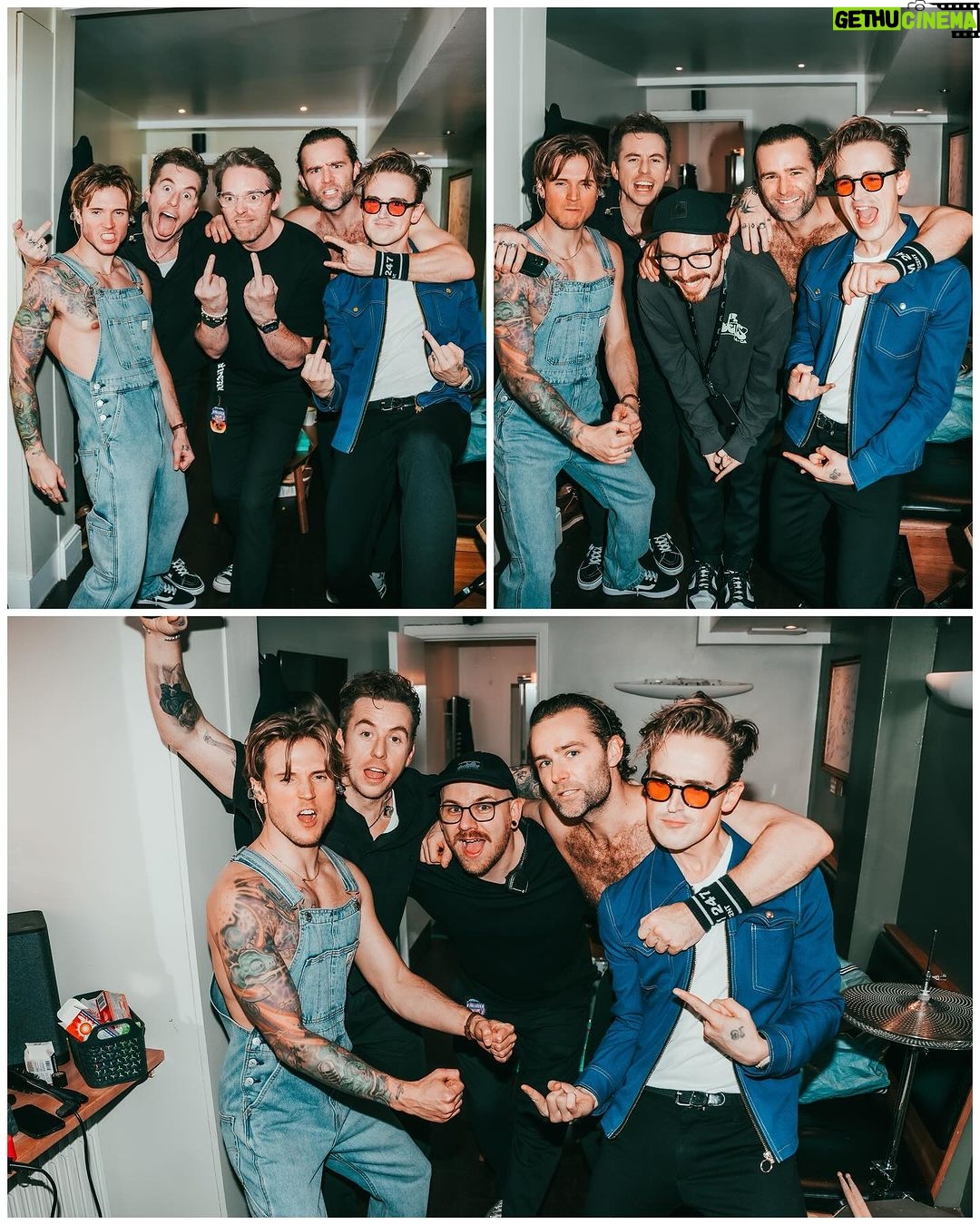 Tom Fletcher Instagram - The tour already feels like a million years ago. Thanks so much to everyone who came. After 20 years it’s amazing to still be here, doing what we do, so thanks to all our team who made it all possible - the drivers, caterers, techs, wardrobe, production, lighting, sound, merch team, management, agents, promoters, social team, photographers…and WAY more that I’m definitely forgetting. It takes a whopping great team to put on a tour and our team nailed it once again. Thanks to @lostaloneofficial for being the most kickass band to ever tour with us and even though @stevenbattelle is terrible at stage-Uno and, like me, can’t even down a pint when an arena is cheering him on, its been a pleasure sharing the stage with you. Big thanks to my gtr tech @nellyrocks for looking after me and having to listen to my questionable playing every night 🤘 Special shout out to our manager @rachydrake, @himynameisjameshill, @mattjmilton & @deansherwood AKA The Vegan Bandits - for an awesome month-long bus tour of the UK’s finest Yeti suppliers. To our special guests, soundcheck party gang, cowbell players and every single person who came to see us, thanks. All these photos are by the incredible @deansherwood and @federicaburellii! See you all next time.