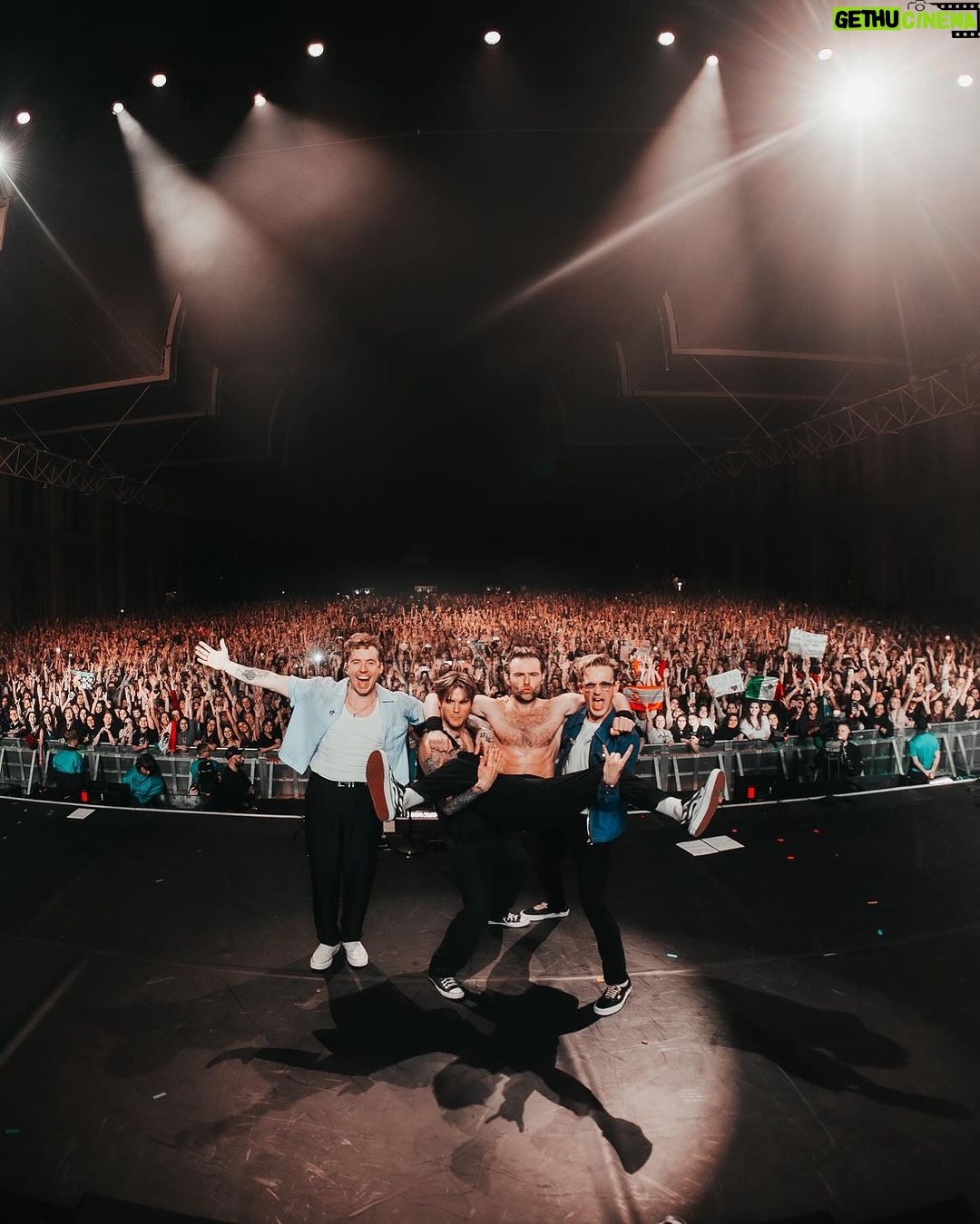 Tom Fletcher Instagram - The tour already feels like a million years ago. Thanks so much to everyone who came. After 20 years it’s amazing to still be here, doing what we do, so thanks to all our team who made it all possible - the drivers, caterers, techs, wardrobe, production, lighting, sound, merch team, management, agents, promoters, social team, photographers…and WAY more that I’m definitely forgetting. It takes a whopping great team to put on a tour and our team nailed it once again. Thanks to @lostaloneofficial for being the most kickass band to ever tour with us and even though @stevenbattelle is terrible at stage-Uno and, like me, can’t even down a pint when an arena is cheering him on, its been a pleasure sharing the stage with you. Big thanks to my gtr tech @nellyrocks for looking after me and having to listen to my questionable playing every night 🤘 Special shout out to our manager @rachydrake, @himynameisjameshill, @mattjmilton & @deansherwood AKA The Vegan Bandits - for an awesome month-long bus tour of the UK’s finest Yeti suppliers. To our special guests, soundcheck party gang, cowbell players and every single person who came to see us, thanks. All these photos are by the incredible @deansherwood and @federicaburellii! See you all next time.