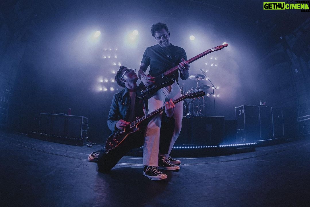 Tom Fletcher Instagram - Just a few of the unique positions I find myself in on a nightly basis. 📸 @deansherwood @mcflymusic