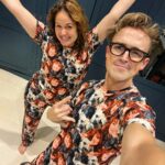 Tom Fletcher Instagram - Thanks for the PJs @lorraine. We’re ready for @bbcstrictly night 🕺💃