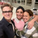 Tom Fletcher Instagram - LOVED spending time with the beautiful Fletchers last night! Non stop chatting ( from me) lots of tea, food and just the BEST COMPANY! Bloody love you guys! 💖🙏🎀😘