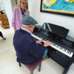 Tom Fletcher Instagram – Today we are celebrating my grandad’s 90th birthday. All the family got together at the weekend, which itself was a rare, magic moment, but it was made even more special when, just before leaving, the birthday boy himself sat down at the piano and gave us a song. Whether or not he chose to play “As Time Goes By” intentionally or not, he couldn’t have picked a more appropriate song. It had Nan dancing and us all gathered around the piano. Happy birthday grandad. X