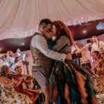 Tom Fletcher Instagram - I’ve not had a chance to properly write about this yet but in the middle of the summer, on the most glorious of summery days, my sister @carriehopefletcher married @joelmontague10. It was a perfect day. I had the terrifying honour of singing (and sobbing) while our three boys walked Carrie down the aisle (with bubble guns 🥴🤣) and the whole day was the most awesome, musical-theatre-sprinkled wedding of autumnal Disney dreams, complete with a SUNG grooms speech…I mean, who even does that @joelmontague10 😜. Anyway, I know a bit of time has gone but I just wanted to say the day was the best and I love you both.