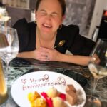 Tom Fletcher Instagram - 20 years of sitting across from this beautiful face. Happy anniversary, honey. Love you. X @mrsgifletcher