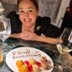 Tom Fletcher Instagram - 20 years of sitting across from this beautiful face. Happy anniversary, honey. Love you. X @mrsgifletcher