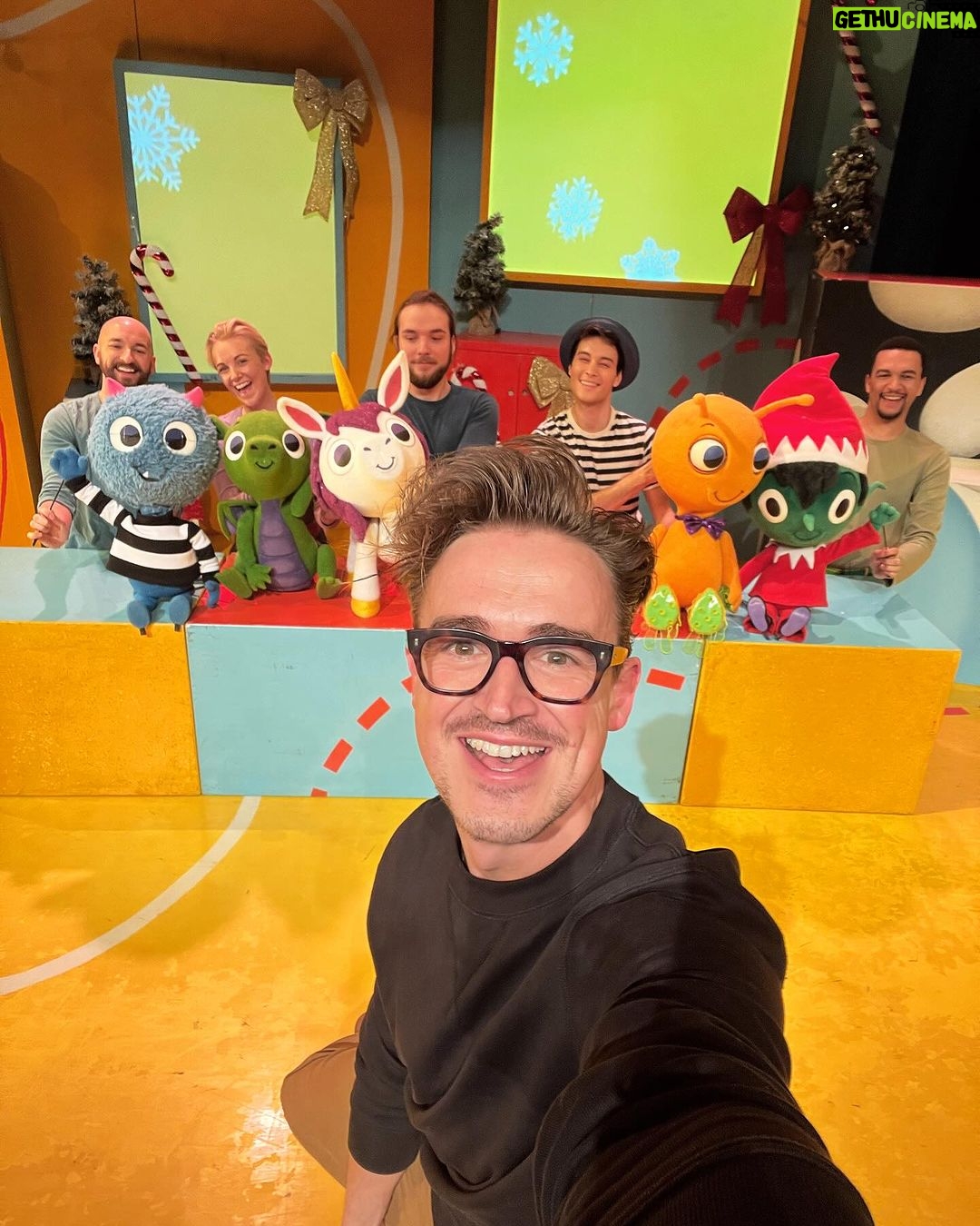 Tom Fletcher Instagram - I couldn’t miss seeing Elf feature in the show before he heads to the North Pole (until next Christmas🤞). Loved catching There’s A Monster In Your Show again, this time at @artsdepot_ldn. Thanks to all the cast, crew and the brilliant @meiworldwide for continuing to bring these books to life in 2024! If you haven’t been yet then head to www.monsterinyourshow.com for all the dates and locations. It’s such a fun show for young kids and it’s been amazing seeing it become so many children’s first theatre experience 😍 🎭