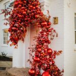 Tom Fletcher Instagram - Those wonderful elves at @earlyhoursltd have done it again and this year, their Christmas creation on our doorway is part of their Doorways of Hope initiative, spreading festive joy while supporting the awesome work of Save the Children. They have transformed our doorway and donated 100% of the proceeds to Save the Children, a cause that holds a special place in all our hearts. Not only that, this little bit of creative Christmas magic is also crafted entirely from reused and upcycled materials. And once Christmas is done 😢 it will be carefully stored away, leaving no trace of waste in landfills. It’s not just RIDICULOUSLY beautiful; it’s entirely sustainable too.🎉 If you’re able and would like to make a donation to Save the Children there is a link in Early Hours bio, every penny helps improve the lives of children worldwide Photo by @binkynixon #SaveTheChildren #FestiveMagicForACause #DoorwaysOfHope #CollaborationForGood #SustainableCelebration