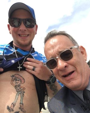 Tom Hanks Instagram - Well, howdy partner!  Where’s Buzz? Hanx
