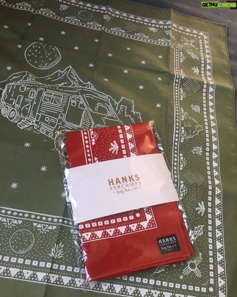 Tom Hanks Instagram - Wrap Gifts! @Hankskerchiefs! Bespoke perfection and gorgeous. Colin Hanks knows his kerchiefs! Hanx. #Hankskerchiefs