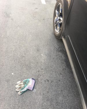 Tom Hanks Instagram - My car, yes, but I ran over no one!  Hanx