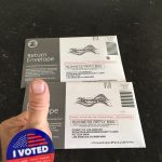 Tom Hanks Instagram - Our ballots are going in TODAY! What about yours? Be American! Vote your conscience! Hanx!