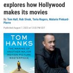 Tom Hanks Instagram - I enjoyed this talk with Tom Hall, but did not get a tote bag! No worries! Still a fan of WYPR outta Baltimore… Hanx Link in bio!