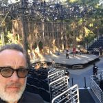 Tom Hanks Instagram - Lotta fights in Henry IV. Gotta practice every night. At the VA in LA through June. Shakespeare Center LA! Hanx!