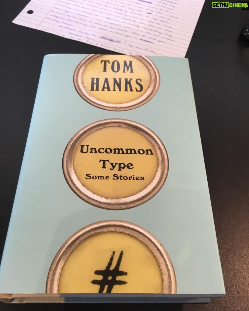 Tom Hanks Instagram - Beware! Crass self-serving Social Media Post! This book goes on sale tomorrow! Hanx