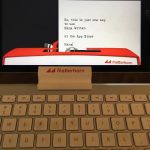 Tom Hanks Instagram - Don't just email. Type! Hanx.