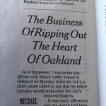Tom Hanks Instagram - What Would The Snake say? Maybe, "Throw deep, baby, in Oakland." Hanx.
