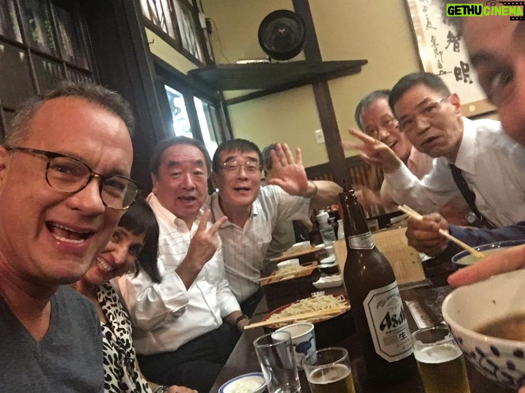 Tom Hanks Instagram - Rocking Tokyo with my crew. Hanx.