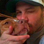 Tom Hardy Instagram - Cass was an XL Bully type she was a deeply kind and loving sensitive puppy and companion.