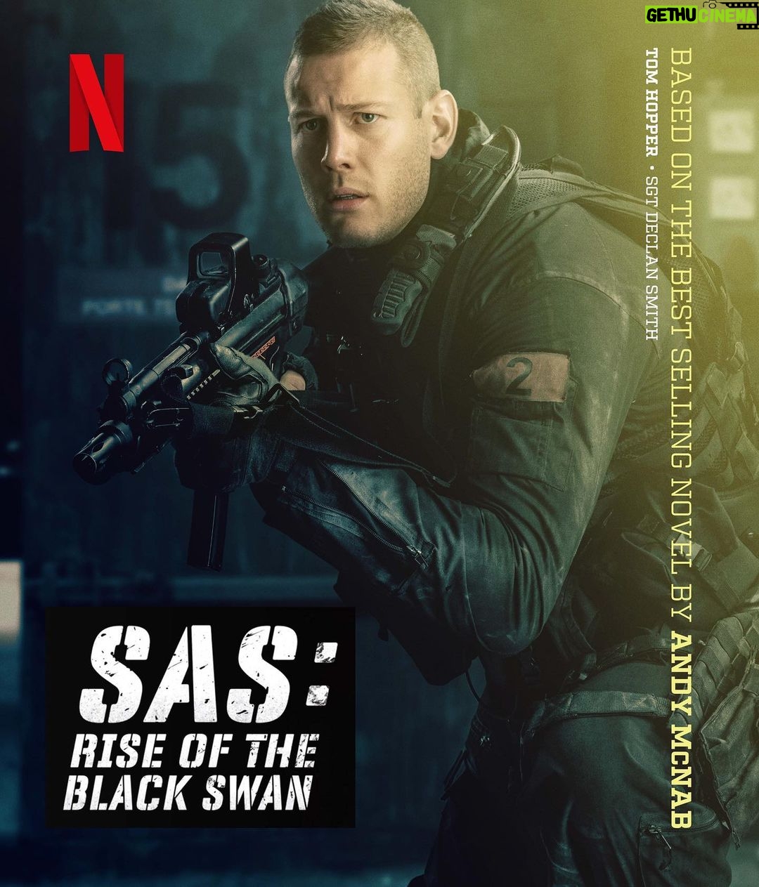 Tom Hopper - 111.7K Likes - SAS: Rise of the Black Swan available now on @netflix around the World! 💪🏼