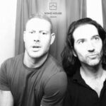 Tom Hopper Instagram – One inch apart social distancing….standard 2021 reaction.
 
Bromance mode….ENAGAGE! 
@luke_j_roberts @sohohouse Soho House Toronto