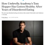 Tom Hopper Instagram – I had the opportunity to have some honest, fantastic chats with @people @askmen and @purewow about my journey with fad diets, fitness and health. 
How could I not talk about @viome and how it completely changed the way I now work with my body to stay optimal, and keeping mine and my families health in balance. So excited for our partnership and our quest to help billions with their health 💪🏼