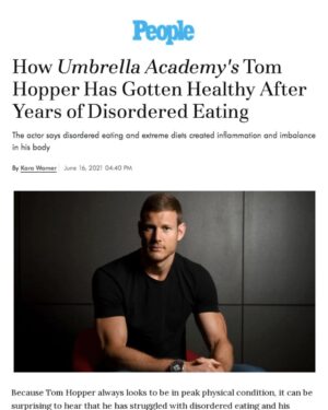Tom Hopper Instagram - I had the opportunity to have some honest, fantastic chats with @people @askmen and @purewow about my journey with fad diets, fitness and health. 
How could I not talk about @viome and how it completely changed the way I now work with my body to stay optimal, and keeping mine and my families health in balance. So excited for our partnership and our quest to help billions with their health 💪🏼