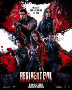 Tom Hopper Instagram - November 24th Exclusively in cinemas @residentevil #welcometoraccooncity Racoon City Zombie Research Center