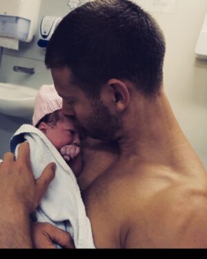 Tom Hopper Instagram - Happy 3rd Birthday to our little bundle of happiness that is our Truly Hopper.

Truly you bring us so much joy every single day since you arrived in our  lives 3 years ago. I’ll never forget having to finish shooting a certain bowling alley scene from season 1 of Umbrella Academy to make it home for your birth. Luckily for me, @laurahopperhops did an incredible job of keeping you warm until I could be home and watch you enter this world. That first skin on skin cuddle will be with me forever.

Never change kiddo, you are Truly Scrumptious 🥰