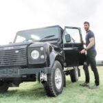 Tom Hopper Instagram - Thank you for the keys to Raife Hastings Defender 110 @jackcarrusa So thrilled to be joining this incredible group of people for the next journey. @terminallistpv @osheautomotive #terminallist #darkwolf 📷 @maewhitmorephotography