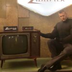 Tom Hopper Instagram - The storyline you didn’t see in the 60’s...when Luther moonlighted as a model, doing advertising for Zantrick televisions.