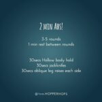 Tom Hopper Instagram - #workoutwednesday 2 minute Abs! Here’s a nice and simple but effective core workout! Make it as tough as you need by doing more rounds! As always challenge yourself, don’t kill yourself! Enjoy! Link to full workout and demo in bio 👍🏼