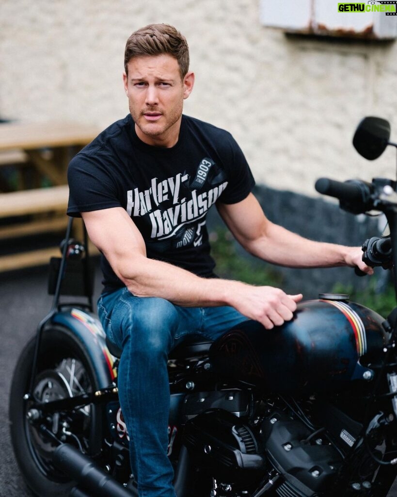 Tom Hopper Instagram - One of my favourite things about riding motorcycles is the sense of freedom and adventure it gives you. When my buddy Zak and I picked up our bikes with @harleydavidson_uk @harleycapetown for our trip in SA, we set off not knowing what we would encounter, and we found some absolutely belting memories. I highly recommend jumping on a @harleydavidson motorcycle and finding an adventure of your own. We’re looking for our next one somewhere in the world, where do you recommend folks?! Follow the link in my bio to see some footage from the the SA trip, and to see some of the clothing I like to where while riding.