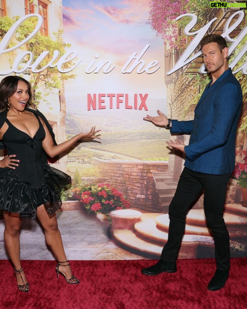 Tom Hopper Instagram - Very special evening to celebrate the premiere of #loveinthevilla in LA This is an incredible team behind the making of this movie. @laurahopperhops and I had the best time making it with the most amazing people. Thank you to all of you involved! Out everywhere this Thursday SEPTEMBER 1st!! Only on @netflix @netflixfilm Special thanks to @millermode and Jorge Castillo @johnvarvatos Los Angeles, California
