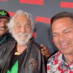 Tommy Chong Instagram - Did you catch the premier last night with @1christopherwright @joegrande52 and @heytommychong for @americanpotstory at the @chinesetheatres in Hollywood? Keep an eye out for the recap from last nights documentary on how California legalizers changed the world! @danceswithfilms @oaksterdamuniversity @daleskyjones #redcarpet #chinesetheater #tommychong #oaksterdanuniversity #joegrande #blue #americanpotstory #california #hollywood #danceswithfilms Chinese Theater Hollywood