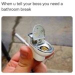 Tommy Chong Instagram – Bathroom break anyone?
