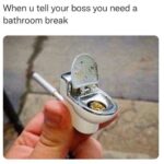 Tommy Chong Instagram - Bathroom break anyone?