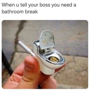 Tommy Chong Instagram - Bathroom break anyone?