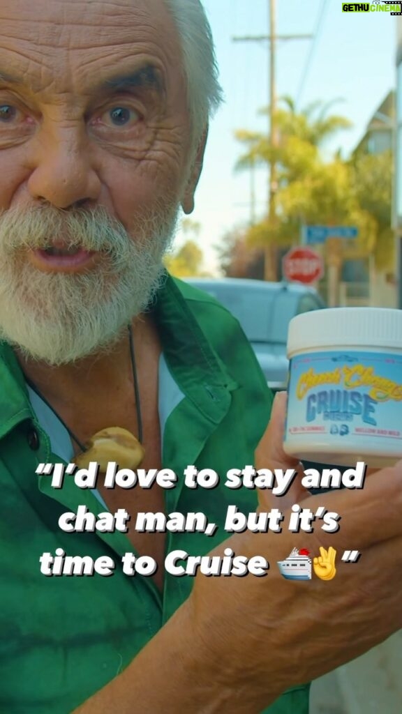 Tommy Chong Instagram - Roll those windows UP and Cruise man 🛳💨 @heytommychong