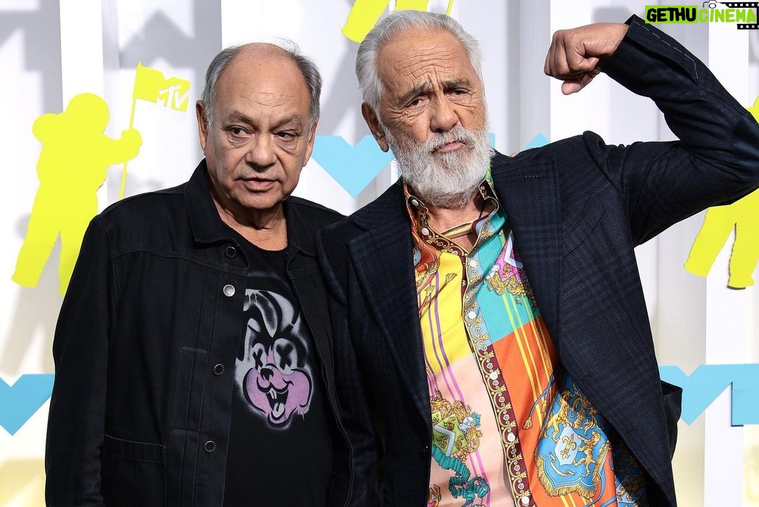 Tommy Chong Instagram - Felt like kids again man 💚 #VMAs