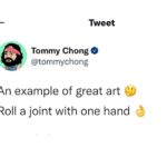 Tommy Chong Instagram - Hey go check out my new twitter community for nfts I’m all about the art man 👌