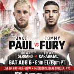 Tommy Fury Instagram - On August 6th you’re gonna wish you just stuck to fighting those paid off MMA fighters and kept my name out of your mouth🖕🏼🖕🏼 Official press conference and tickets on - sale this Wednesday, June 29th at 11AM. #PaulFury @showtimeboxing @frank_warren_official @mostvaluablepromotions Madison Square Garden