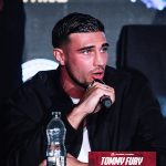 Tommy Fury Instagram – 8 DAYS OUT💪🏻 @globaltitansfightseries 
#mayweatherdeji #FuryBamba