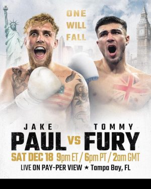 Tommy Fury Instagram - Time to do what should’ve been done to you a long time ago….You’re getting knocked spark out. @jakepaul 

Tickets on sale November 10th. 

#PaulFury one will fall. 

@showtimeboxing @mostvaluablepromotions  @amaliearena