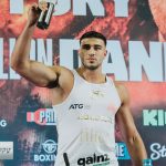 Tommy Fury Instagram – TICKETS SOLD OUT. 49 days until I end you @ksi Manchester, United Kingdom
