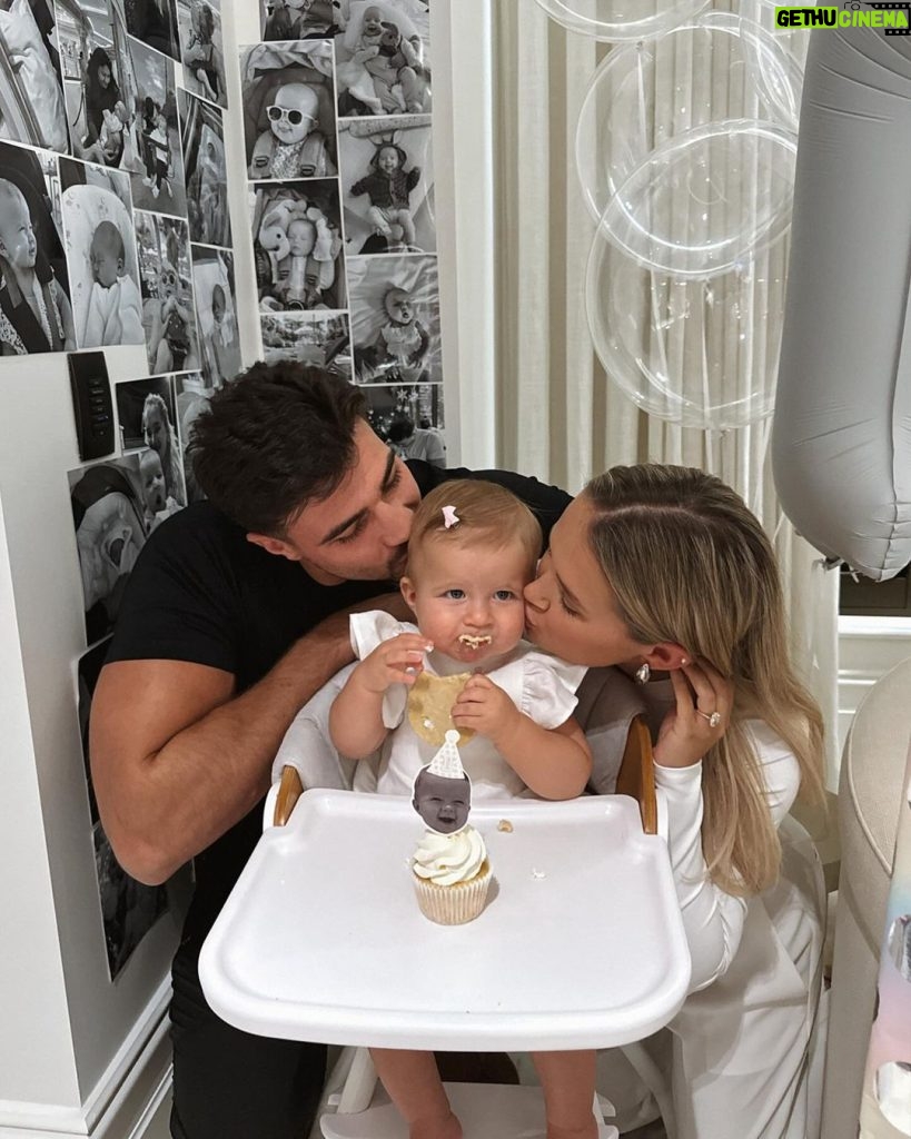 Tommy Fury Instagram - Happy 1st Birthday my baby Bambi🤍… you are the biggest blessing. Thank you for making me a dad, I love you so much.